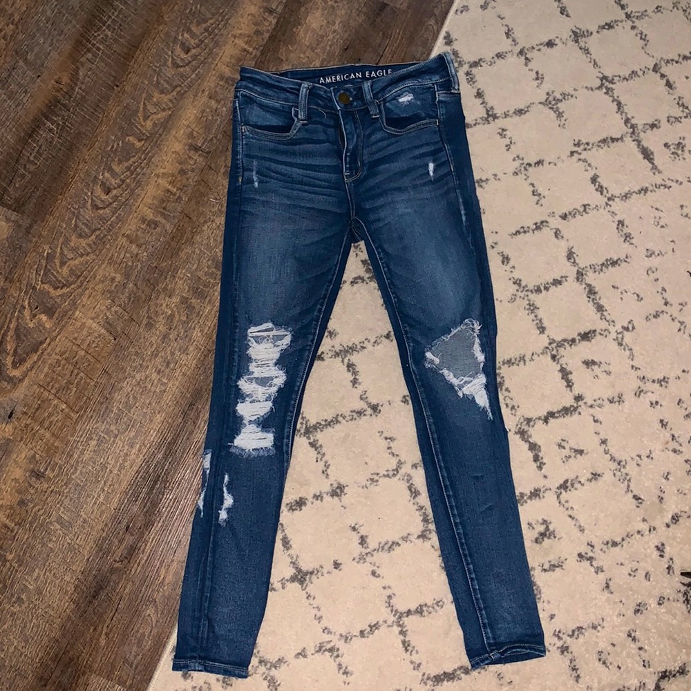 American Eagle 4 Short Next Level Stretch Jeans